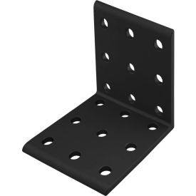 10 Series 18 Hole Inside Corner Bracket, Black