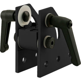 10 Series 1" Double Pivot Bracket w/ L-Handles, Black