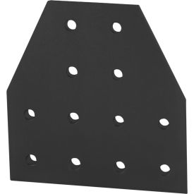 15 Series 12 Hole Tee Joining Plate, Black