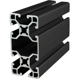15 Series 1-1/2" x 3" Ultra Lite T-Slotted Extrusion, Black Anodize, Smooth Bar, 120"