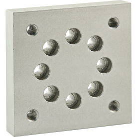 15 Series Leveling Caster Base Plate For 2716 & 2717, Clear