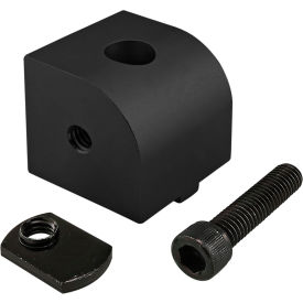 15 Series 0 Degree Structural Right Angle Pivot Nub, Black