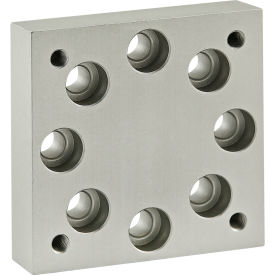 15 Series Leveling Caster Base Plate For 2714, Clear