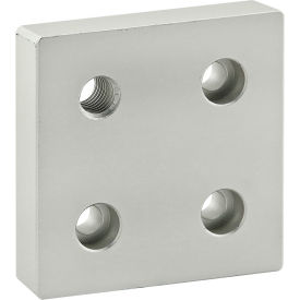 15 Series 3" x 3" Base Plate With 1/2-13 Tap In Corner
