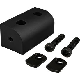 15 Series 3" Universal Structural Right Angle Pivot Nub, Black