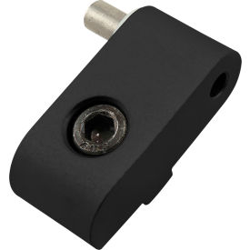 15 Series Left Hand Lift-off Hinge Section w/ Short Pin, Black