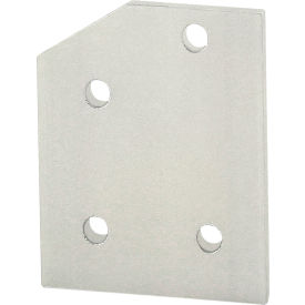 15 Series 4 Hole 30 Degree Angle Joining Plate, Clear