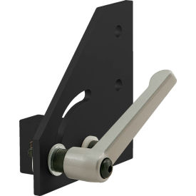 15 Series 90 Degree Left Hand Pivot Bracket Assembly with "L" Handle, Black