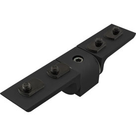 15 Series Right Angle 90 Degree Dynamic Pivot Assembly with Dual L Arms, Black