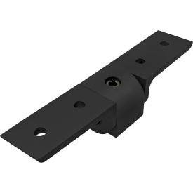 15 Series 90 Degree Right Angle Structural Pivot Assembly with Dual "L" Arms, Black