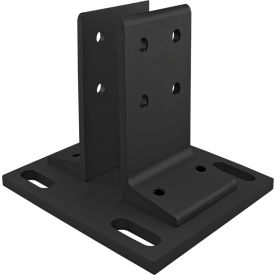 10 Series Floor Mount Base Plate for 1530, Black