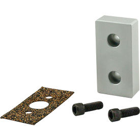 15 Series 1-1/2" X 3" End Mount Pressure Manifold Plate, Blank