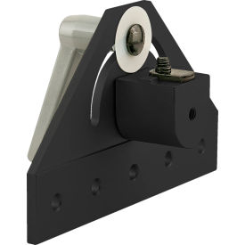 15 Series 180 Degree Pivot Bracket Assembly with L Handle, Black