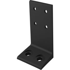 15 Series 3" Economy Floor Mount Base Plate, Black