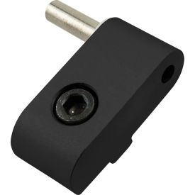 15 Series Left Hand Lift-off Hinge Section w/ Long Pin, Black