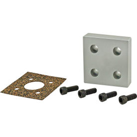 15 Series 3" X 3" End Mount Pressure Manifold Plate, Blank