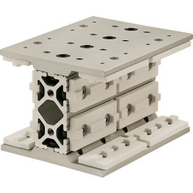 15 Series Long Double Mount Unibearing Assembly, 4"H