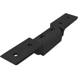 15 Series Standard Universal Structural Pivot Assembly with Dual "L" Arms, Black