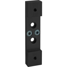 25 Series Wheel Bracket Assembly, 4-1/16"L, Black
