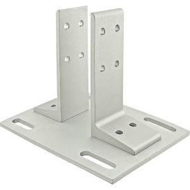 25 Series Floor Mount Base Plate, Clear