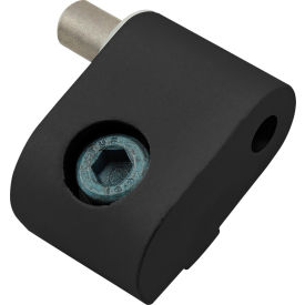 25 Series Left Hand Lift-Off hinge with Short Pin, Black