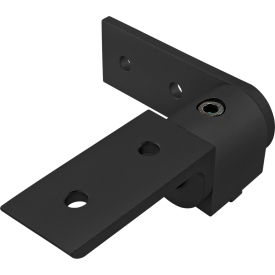 15 Series 0 Degree Standard Structural Pivot Assembly with Straight & L Arm, Black