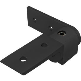 15 Series 90 Degree Standard Structural Pivot Assembly with Straight & "L" Arm, Black