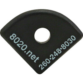 15 Series End Cap with Push-In Fastener