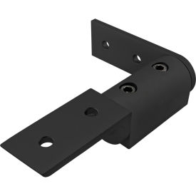 15 Series Standard Universal Structural Pivot Assembly with Straight & L Arm, Black