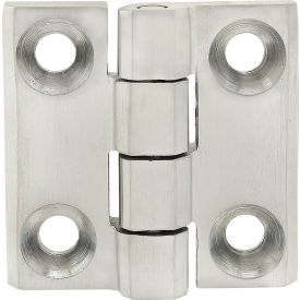 20 Series 4 Hole - Standard Stainless Steel Hinge