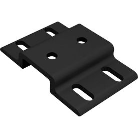 25 Series Double Arm Wide Mesh Retainer, Black Anodize