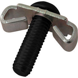 20 Series Standard End Fastener Clip, Black
