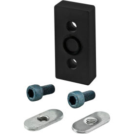 25 Series Pressure Manifold Tap Ready Access Plate, Black