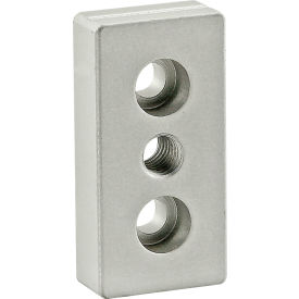 25 Series 25mm x 50mm Base Plate w/ M8 Tap In Center