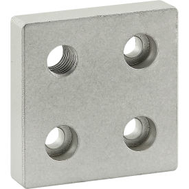 25 5 Series 0mm x 50mm Base Plate w/ M10 Corner Tap