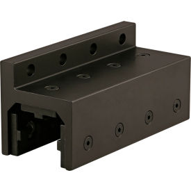 15 Series 3 Slot Mount Single Flange Long High Cycle Linear Bearing, Black