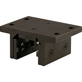 15 Series 3 Slot Mount Double Flange Short High Cycle Linear Bearing, Black