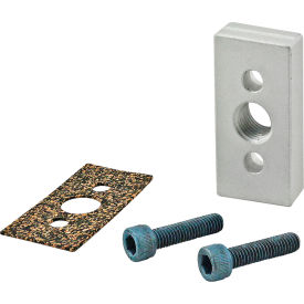25 Series 25mm x 50mm 1/4" Npt End Mount Pressure Manifold Plate