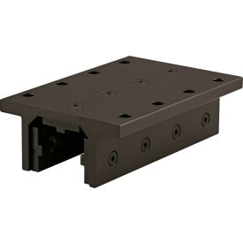 15 Series 3 Slot Mount Double Flange Long High Cycle Linear Bearing, Black