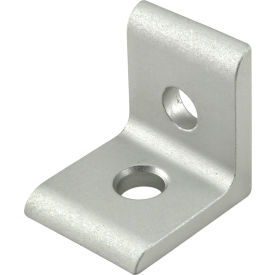 20 Series 2 Hole Inside Corner Bracket, Clear