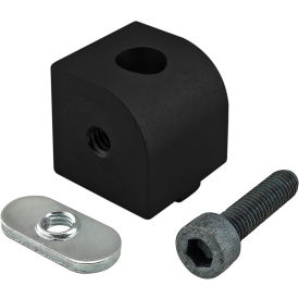 25 Series 0 Degree Right Angle Living Nub, Black