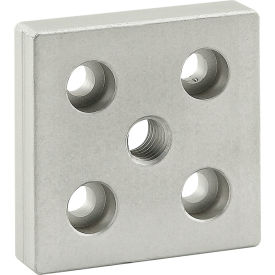 25 5 Series 0mm x 50mm Base Plate w/ M10 Tap In Center