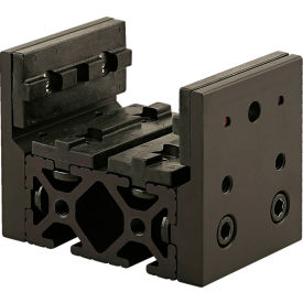 15 Series Short Single Mount Unibearing Assembly, 1530 x 2-13/16", Black
