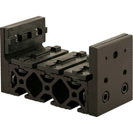 15 Series Short Single Mount Unibearing Assembly, 1545 x 2-13/16", Black