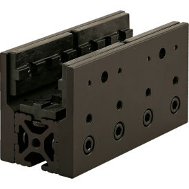 15 Series Long Single Mount Unibearing Assembly, 6", Black