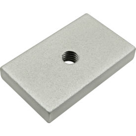 20 Series Narrow Backing Plate, 20mm, Aluminum, Clear