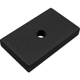 20 Series Narrow Backing Plate, 20mm, Aluminum, Black