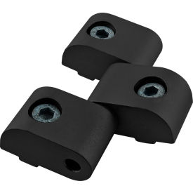 25 Series Heavy Duty Hinge Assembly, Black Anodize