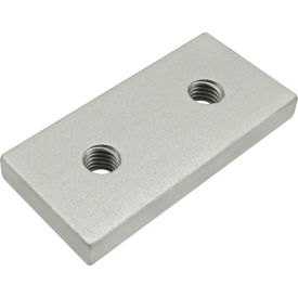 20 Series Wide Backing Plate, 40mm, Aluminum, Clear