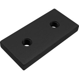 20 Series Wide Backing Plate, 40mm, Aluminum, Black
